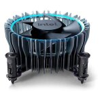 Intel laminar rm1 processeur refroidisseur d'air noir et bleu
