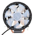 Pour intel lga 1150 1151 1155 1156 775 pour amd am3 am2 rvb led ventilateur refroidisseur de processeur ...