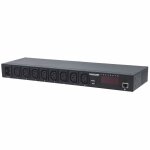 Intellinet 19  intelligent 8 - port pdu, 19  rackmountable c13 intelligent power distribution unit; monitors ...