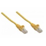 Intellinet network patch cable, cat6, 0. 25m, yellow, copper, s / ftp, lsoh / lszh, pvc, rj45, gold plated ...
