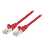 Intellinet network patch cable, cat6, 10m, red, copper, s / ftp, lsoh / lszh, pvc, rj45, gold plated ...