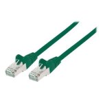Intellinet network patch cable, cat7 cable / cat6a plugs, 1. 5m, green, copper, s / ftp, lsoh / lszh, ...
