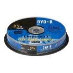 Intenso - 10 x dvd + r dl - 8. 5 go 8x - spindle Intenso - 10 x dvd + r dl - 8. 5 go 8x - spindle