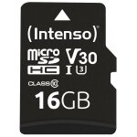 Intenso 3433470 m�moire flash 16 go microsdhc uhs - i classe 10