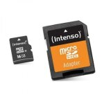 Intenso class 10 - carte m�moire flash (adaptateur microsdhc - sd inclus(e)) - 16 go - class 10 - micro ...