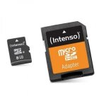 Intenso class 10 - carte mémoire flash (adaptateur microsdhc - sd inclus(e)) - 8 go - class 10 - micro ... Intenso class 10 - carte mémoire flash (adaptateur microsdhc - sd inclus(e)) - 8 go - class 10 - micro ...