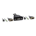 Inter - tech kvm - ls - 21da dvi commutateur �cran, clavier et souris noir