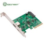Iocrest carte contrôleur pci express vers usb3. 1 usb - c + usb3. 1 type a, jusqu'à usb3. 1 gen - ii ... Iocrest carte contrôleur pci express vers usb3. 1 usb - c + usb3. 1 type a, jusqu'à usb3. 1 gen - ii ...