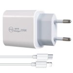 Iphone rapide chargeur pd chargeur usb c 20w power delivery 3. 0 charge rapide avec 2m cble usb c vers ...