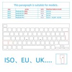(ise eu uk) mbp gris translucide convient pour apple mac book pro 13. 3 air15. 3 2024 notebook a3240 ... (ise eu uk) mbp gris translucide convient pour apple mac book pro 13. 3 air15. 3 2024 notebook a3240 ...