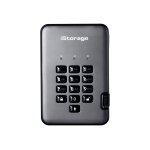 Istorage diskashur pro - disque dur - chiffr� - 500 go - externe (portable) - usb 3. 1 - fips 197, sha ...