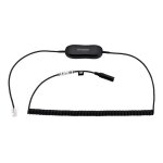 Jabra gn1200 - prise de casque micro - rj - 9 m�le pour jack mini femelle - 2 m
