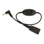 Jabra - prise de casque micro - jack micro m�le pour d�connexion rapide m�le