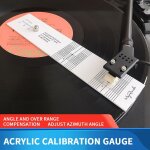 Jauge de distance de calibrage de ramassage, rapporteur d'enregistrement lp vinyle platine phonographe ...