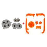 Jcd - clavier de en plastique d pads a b power on off, ensemble complet, clavier conducteur en caoutchouc, ... Jcd - clavier de en plastique d pads a b power on off, ensemble complet, clavier conducteur en caoutchouc, ...
