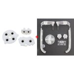 Jcd - clavier de en plastique d pads a b power on off, ensemble complet, clavier conducteur en caoutchouc, ... Jcd - clavier de en plastique d pads a b power on off, ensemble complet, clavier conducteur en caoutchouc, ...
