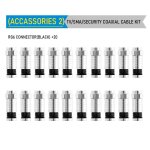 Jeu de pinces à sertir les câbles coaxiaux rg6, dénudeur de fil, kit d'outils de sertissage avec connecteurs ... Jeu de pinces à sertir les câbles coaxiaux rg6, dénudeur de fil, kit d'outils de sertissage avec connecteurs ...
