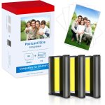 Jexnovashop - remplacer pour canon selphy cp1500 cp1300 papier photo kp - 108in 3115b001(aa) cartouche ...