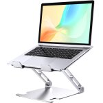 Jexnovashop - support ordinateur portable aluminium, refroidissement support pc portable ventil� avec ...