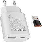 Jgd - 25w usb cchargeur 15w usb a adaptateur, pour�samsung galaxy ultra s25 / s24 / s23 / s22 / s21 / ...