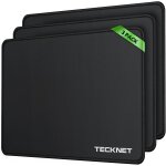 Jgd - 3 packs tapis de souris, 27x21 cm tapis de souris gamer mousepad avec base en caoutchouc imperm�able ...