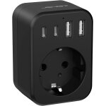 Jgd - adaptateur de voyage, adaptateur type m pour l'afrique du sud et la france, adaptateur de voyage ...