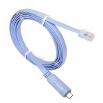Jgd - c�ble console ftdi, c�ble usb type c vers rj45 pour routeurs ap router switch (1, 8 m, bleu)