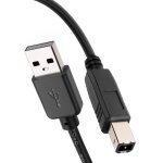 Jgd - cable imprimante 3 m, cable de scanner usb 2. 0 de type a vers type b, compatible avec printer ...