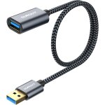 Jgd - cable rallonge usb 3. 0, 0. 5m c�ble extension m�le a vers femelle a 5gbps compatible avec cl� ...