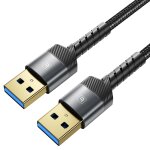 Jgd - c�ble usb vers usb, extension usb 3. 0 type a de longueur m�le - m�le 2m, cable pour transfert ...