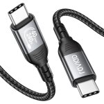 Jgd - certifi� c�ble usb4 pour thunderbolt 4 [1m], donn�es 40gbps, vid�o 8k@60hz, 240w 48v / 5a pd3. ...