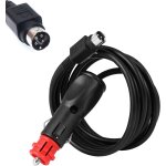 Jgd - chargeur voiture allume cigare 12v 4 broches pour cctv, tv, led, lcd, d�codeur tv, sfr, dvd et ...