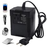 Jgd - convertisseur de tension 220v � 110v, transformateur de tension, convertisseur de prise ue, convertisseu ...