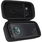 Jgd - dur etui de voyage rigide housse cas coque pour baseus power bank 30000mah 65w portable laptop ...