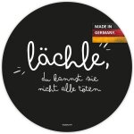 Jgd - dv1458 tapis de souris avec inscription en allemand � smile, du kannst sie nicht alle t�ten � motif ...