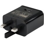 Jgd - prise britannique 3 broches chargeur rapide ¿ 5 v 2 a adaptateur mural usb standard britannique ...