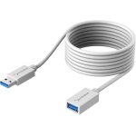 Jgd - rallonge usb 3. 2, c�ble d'extension usb m�le a vers femelle a (3m) super vitesse 5gbps pour ps5, ...