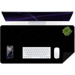 Jgd - sous - main de bureau en cuir vieilli, imperm�able, facile � nettoyer, tapis de souris et de clavier, ...