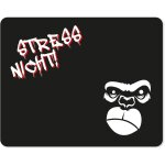 Jgd - tapis de souris avec citation de bureau gorilla stress nicht motif i 24 x 19 cm i tapis de souris ...
