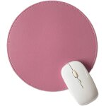 Jgd - tapis de souris en cuir pu, tapis de souris de bureau antid�rapant double face avec bord cousu, ...