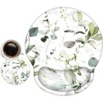 Jgd - tapis de souris ergonomique en mousse � m�moire de forme u2013 repose - poignet l�ger antid�rapant ...