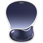 Jgd - tapis de souris ergonomique avec repose - poignet en gel en forme de goutte, surface pvc & base ...