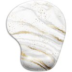 Jgd - tapis de souris ergonomique avec support de poignet en gel avec repose - poignet pour soulagement ...