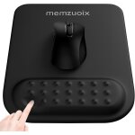 Jgd - tapis de souris ergonomique avec support pour poignet, mousse � m�moire premium pour soulagement ...