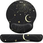 Jgd - tapis de souris en gel avec repose - poignet ergonomique pour ordinateur et ordinateur portable ...