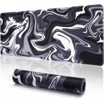 Jgd - tapis de souris japonais allong� grand tapis de jeu antid�rapant avec base en caoutchouc et bords ...