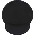 Jgd - tapis de souris avec repose - poignet, repose - poignet ergonomique noir pur, coussin de poignet ...