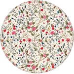 Jgd - tapis de souris rond avec impression hd, dessous en caoutchouc antid�rapant, bord cousu, texture ...