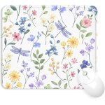 Jgd - tapis de souris support de repose - poignet, tapis souris ergonomique en gel, tapis de souris frais ...