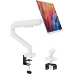 Juen - bras ecran pc pour moniteur 13 - 32 pouces, support ecran ergonomique a ressort a gaz, rglable ...